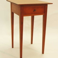 Side Table with Tapered Legs